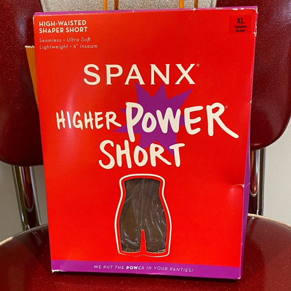 SPANX Higher Power Short - Chestnut Brown